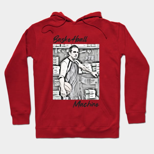 Basketball Machine (Michael Scott) Hoodie by wls